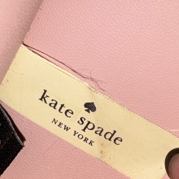 Kate Spade NY Black Pebbles Leather Satchel Shoulder Crossbody Bag Tassel Bow - Picture 9 of 17